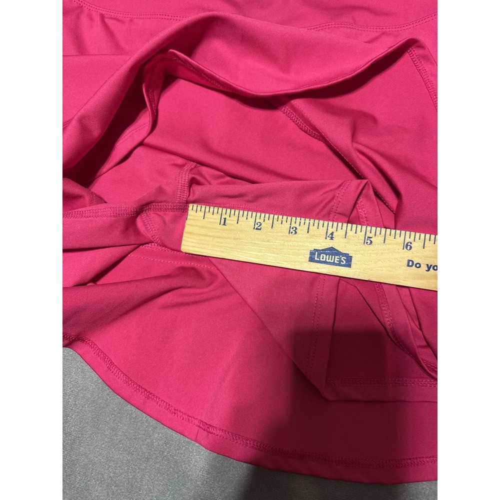 Tommy Bahama Golf Skort Womens Small Pink Athletic Stretch Pull On Ruffle Skirt - Picture 7 of 8